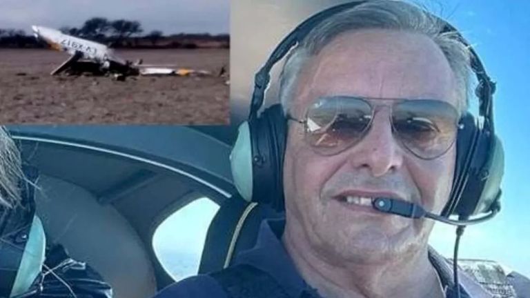 San Luis: la trágica muerte de un intendente cordobés tras estrellarse con su avioneta en un campo