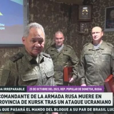 Europa del Este: el subjefe de la Armada rusa murió en un ataque ucraniano contra Kursk