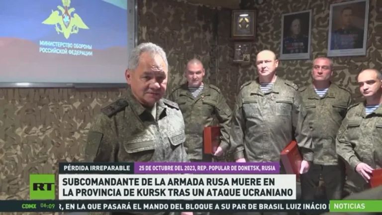 Europa del Este: el subjefe de la Armada rusa murió en un ataque ucraniano contra Kursk