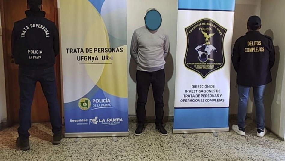 Red de trata: trasladaron a La Plata al detenido en Santa Rosa