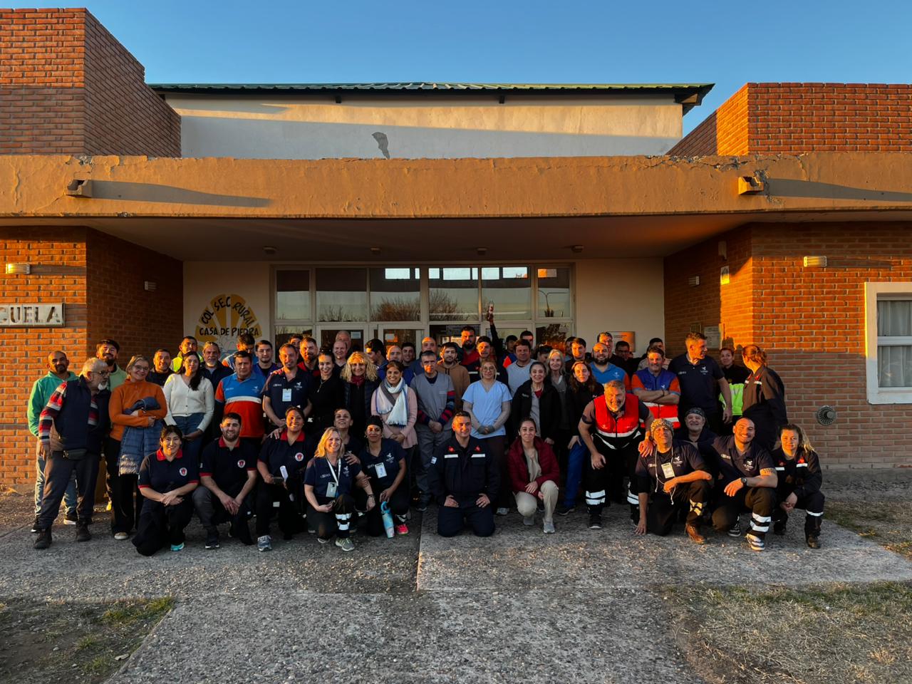 Casa de Piedra: más de 150 personas recibieron capacitación intensiva en emergencias