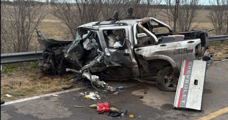 Identificaron a las víctimas del choque frontal cerca de Winifreda
