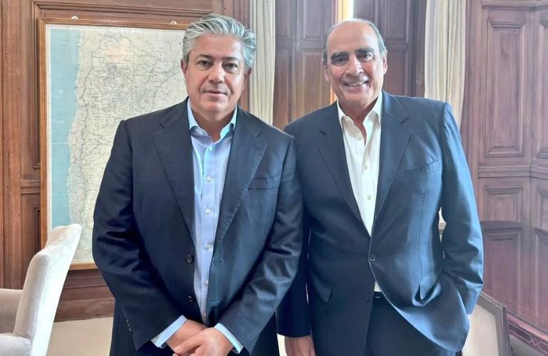 Francos recibió a “Rolo” Figueroa y retoma el diálogo con los gobernadores