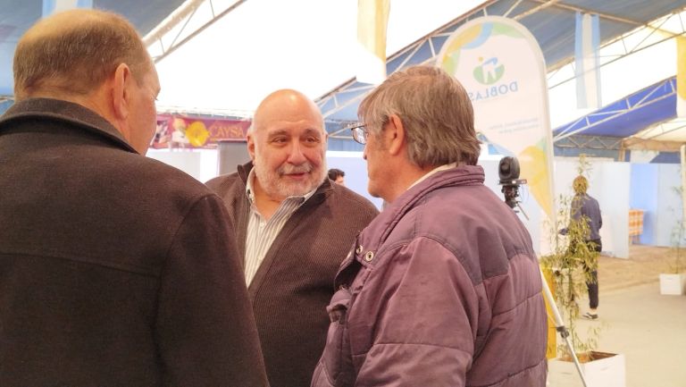 Elecciones 2025: Ferrán estuvo en la Expo Apícola de Doblas y aseguró el acompañamiento a los sectores productivos de La Pampa