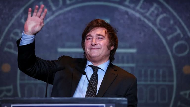 Milei inició su viaje a Estados Unidos