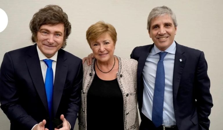 Terminó la reunión entre Milei y Georgieva quien afirmó que “la Argentina está yendo en la dirección correcta”