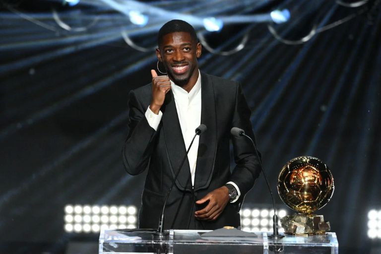 Fútbol: Ousmane Dembélé es el ganador del Balón de Oro