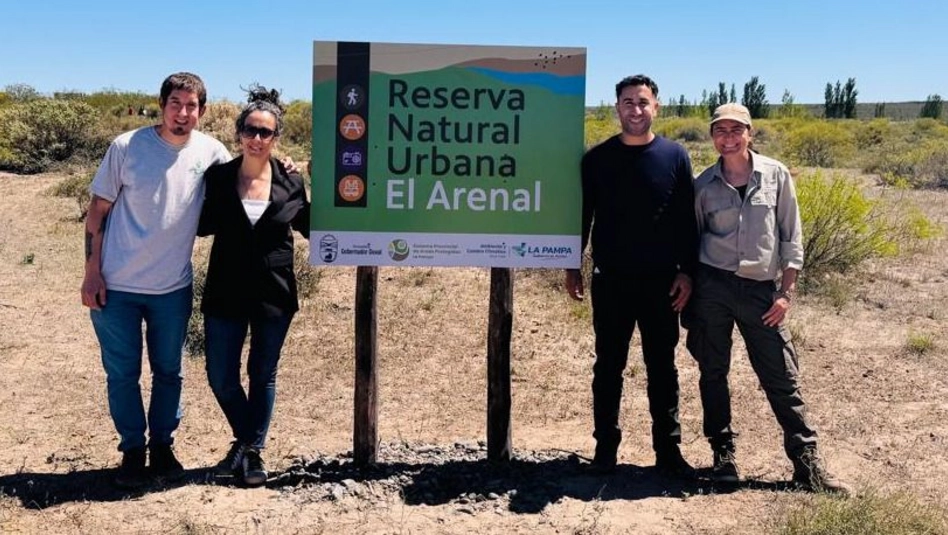 Gobernador Duval: inauguraron la Reserva Natural Urbana “El Arenal”