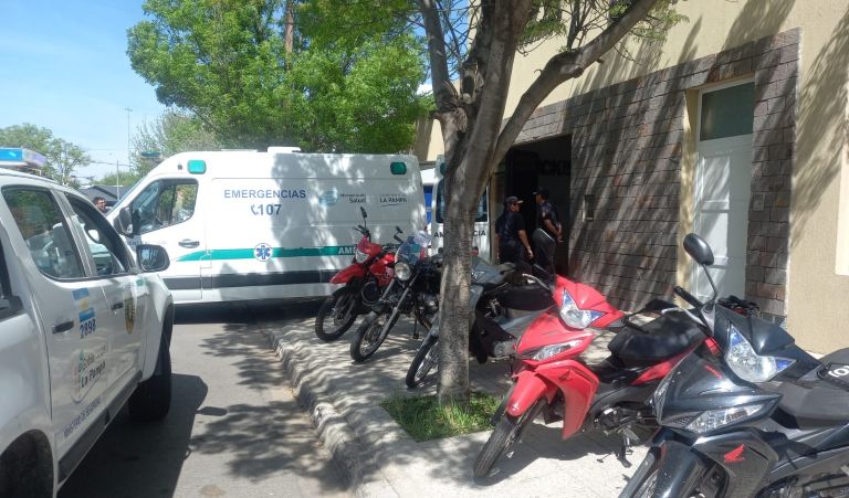General Pico: dos operarios heridos tras caerse el montacargas de una empresa