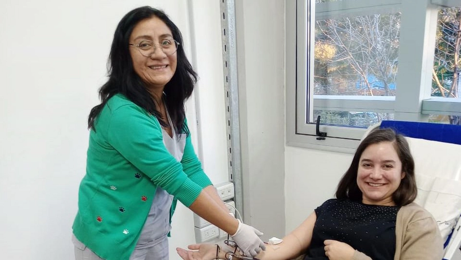 Realizarán una colecta de sangre en Villa Germinal el 20 de noviembre