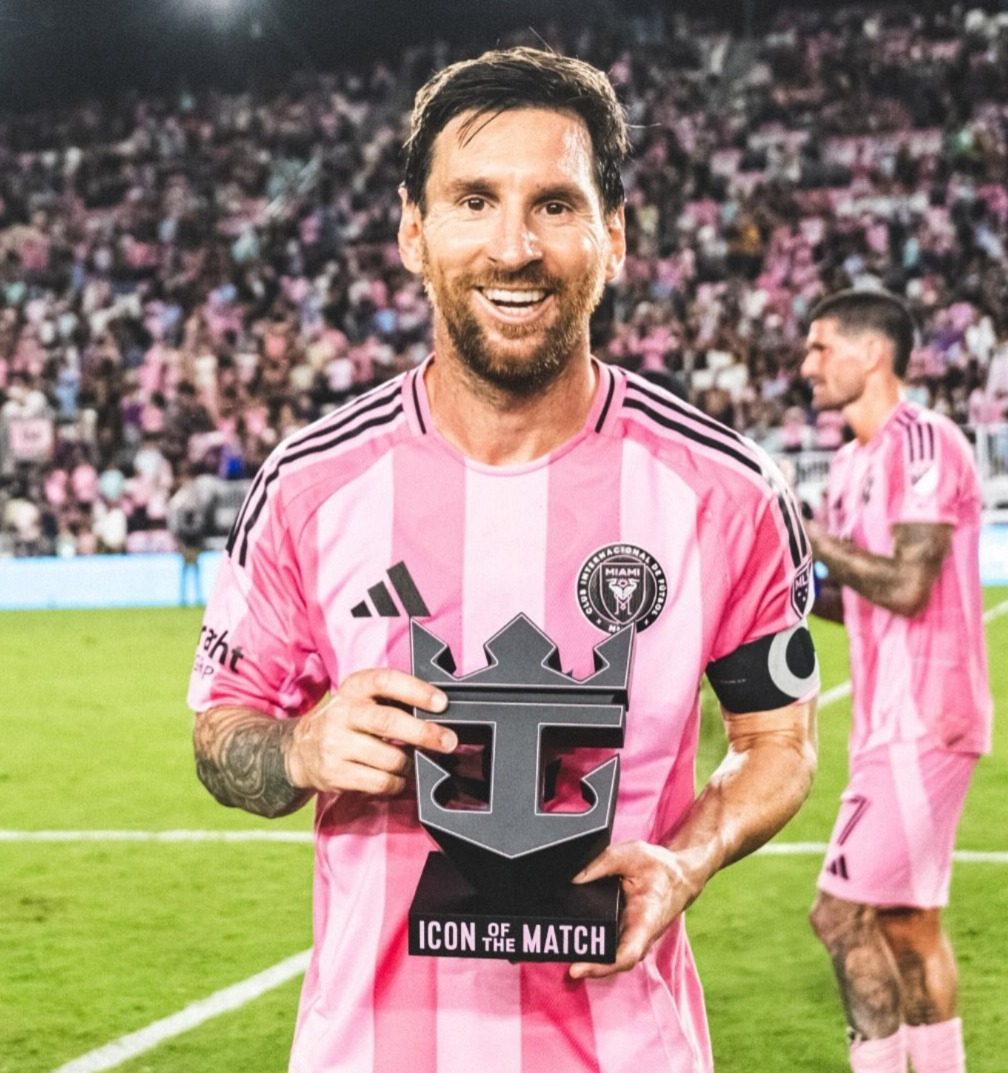 Fútbol: con un Messi como figura, Inter de Miami goleó a Nashville SC y se metió en semifinales de la MLS