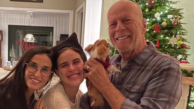 La familia de Bruce Willis prepara una celebración de Navidad diferente y hay preocupación por el actor