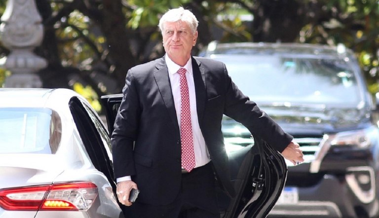 “La Pampa busca lo que le corresponde”, dijo Ziliotto en Casa Rosada tras la reunión con Santilli y Adorni