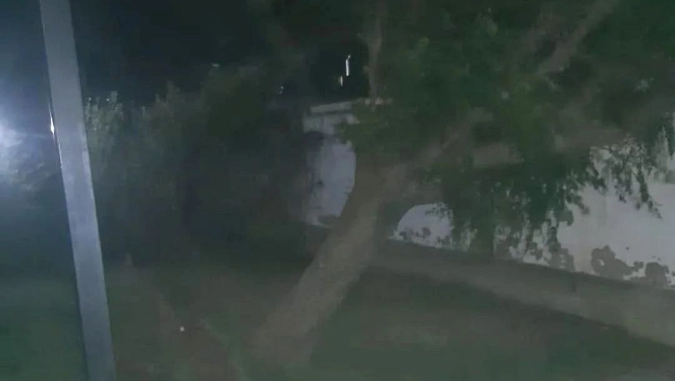 Santa Rosa: destrozos y cortes de luz por los fuertes vientos