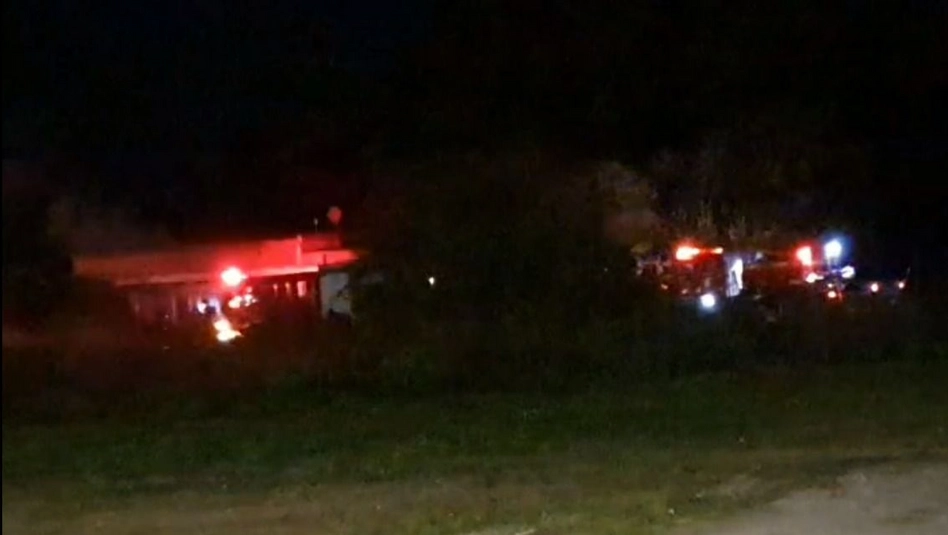 General Pico: dos personas fueron hospitalizadas tras el incendio de una vivienda sobre la Ruta 1