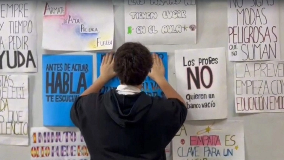 Estudiantes impulsan campañas contra la violencia y advierten que “no es un juego”