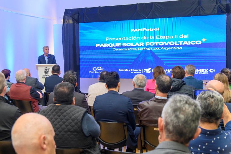 El gobernador Ziliotto lanzó la licitación de la segunda etapa del Parque Solar de General Pico