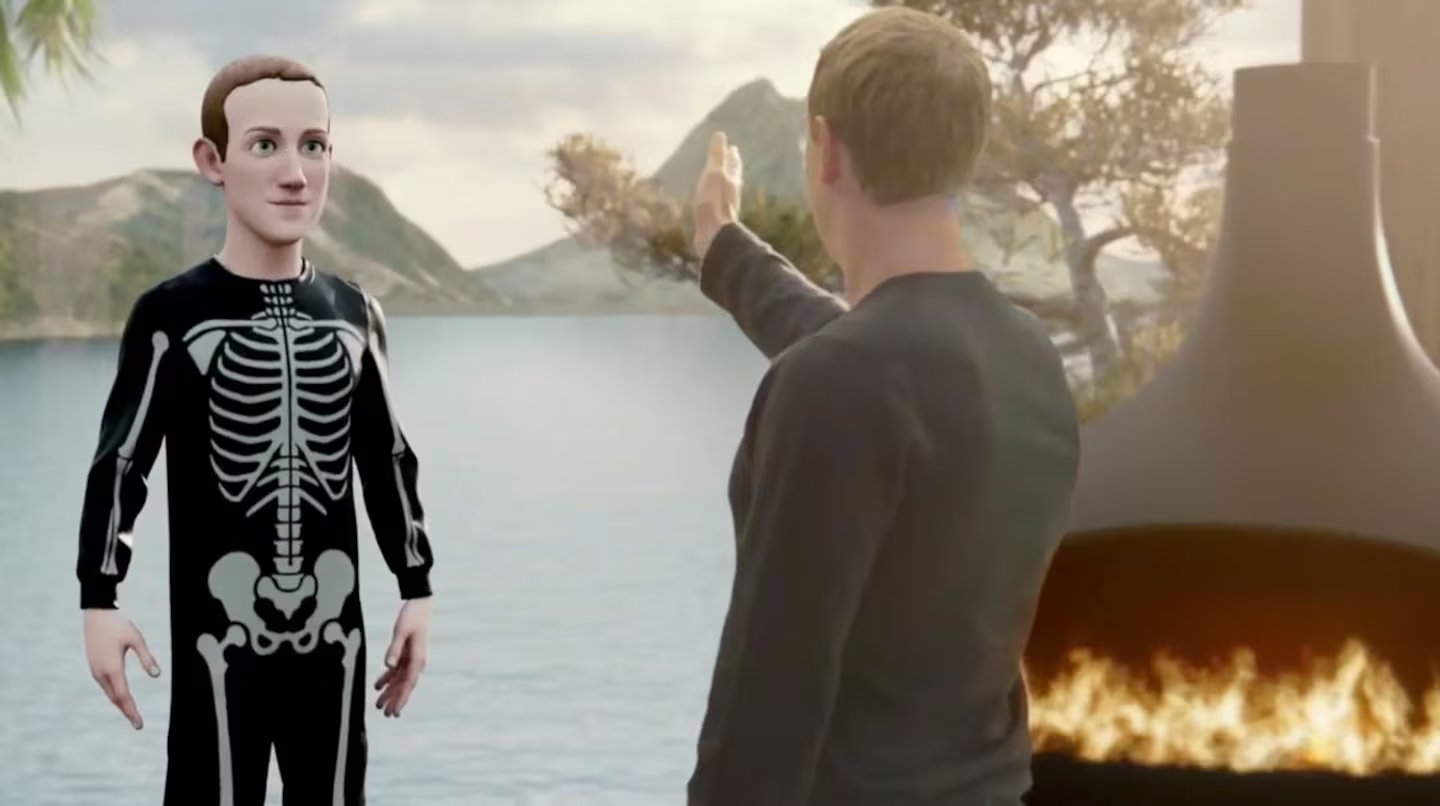 Un clon virtual Mark Zuckerberg conversará con los empleados de Meta: “Es inquietante”