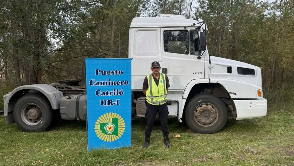 Catriló: recuperaron un camión con pedido de secuestro desde 2020