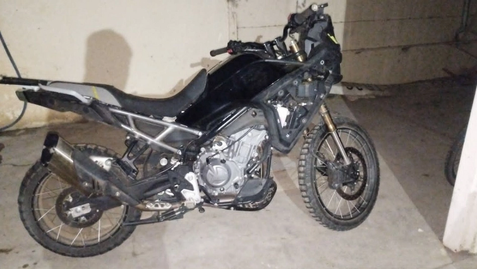 Catriló: recuperaron una motocicleta robada en la provincia de Buenos Aires