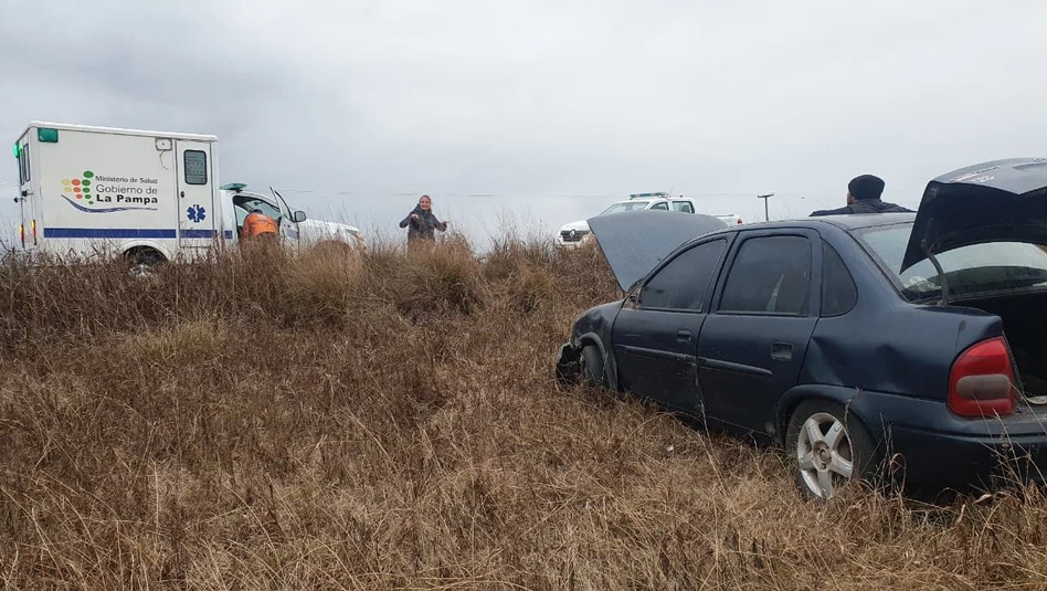 Un automovilista salió ileso tras un siniestro en la ruta provincial 101