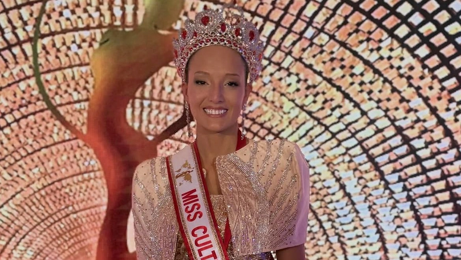 La Maruja: pampeana se consagró Miss Cultura Continental en Paraguay